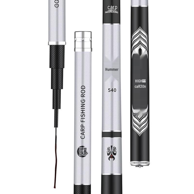 Ultra-light Ultra-hard Carbon Fiber Fishing Rod for Carp and Crucian Carp, 28-tone Taiwan Style Fishing Tackle Set