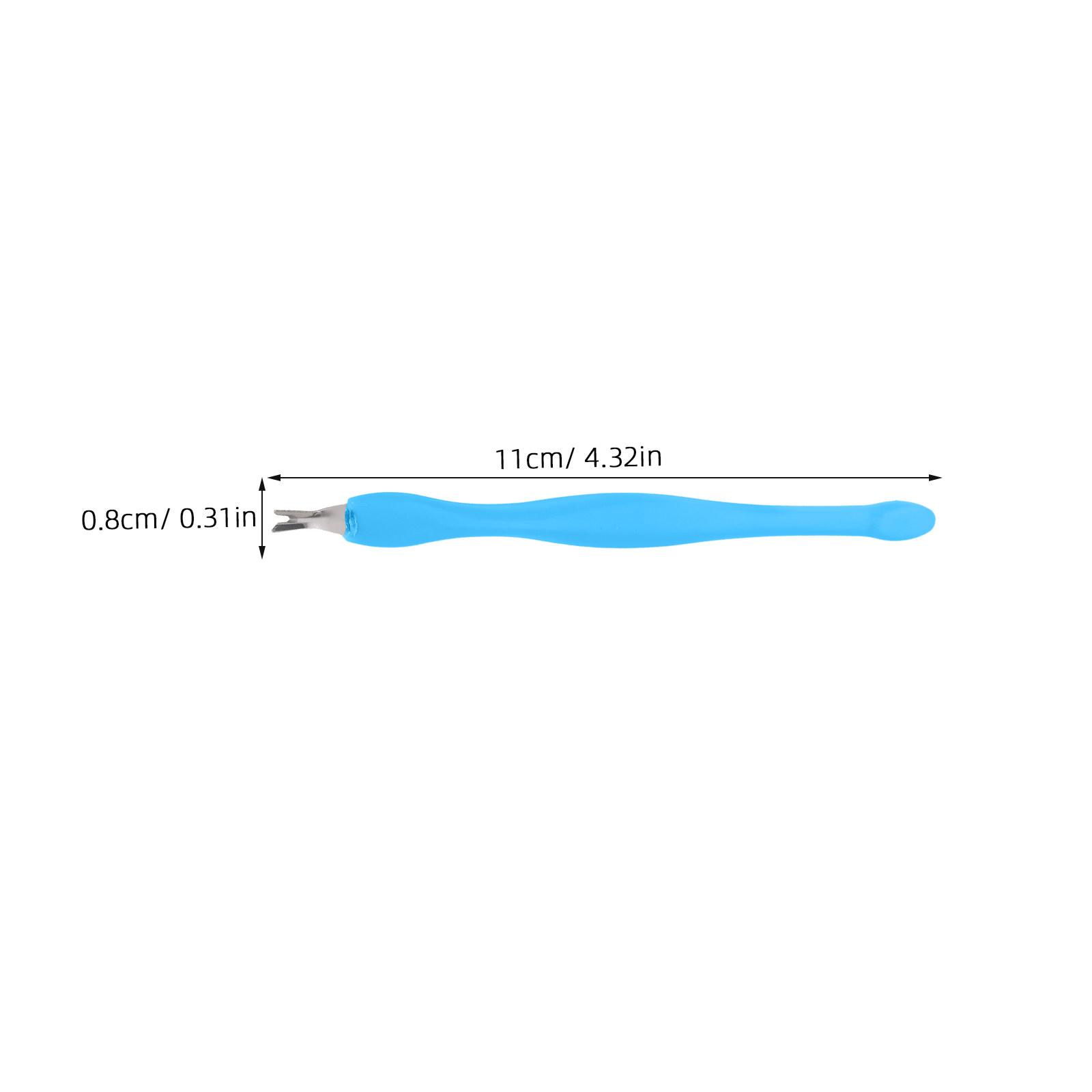 

24Pcs Cuticle Trimmer Dead Skin Fork Nail Care Tool Precise Stainless Steel Cuticle Remover for Home Salon Manicure Pedicure