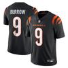NFL Cincinnati Bengals 9 Burrow Fotbalový dres Pánské sportovní tričko