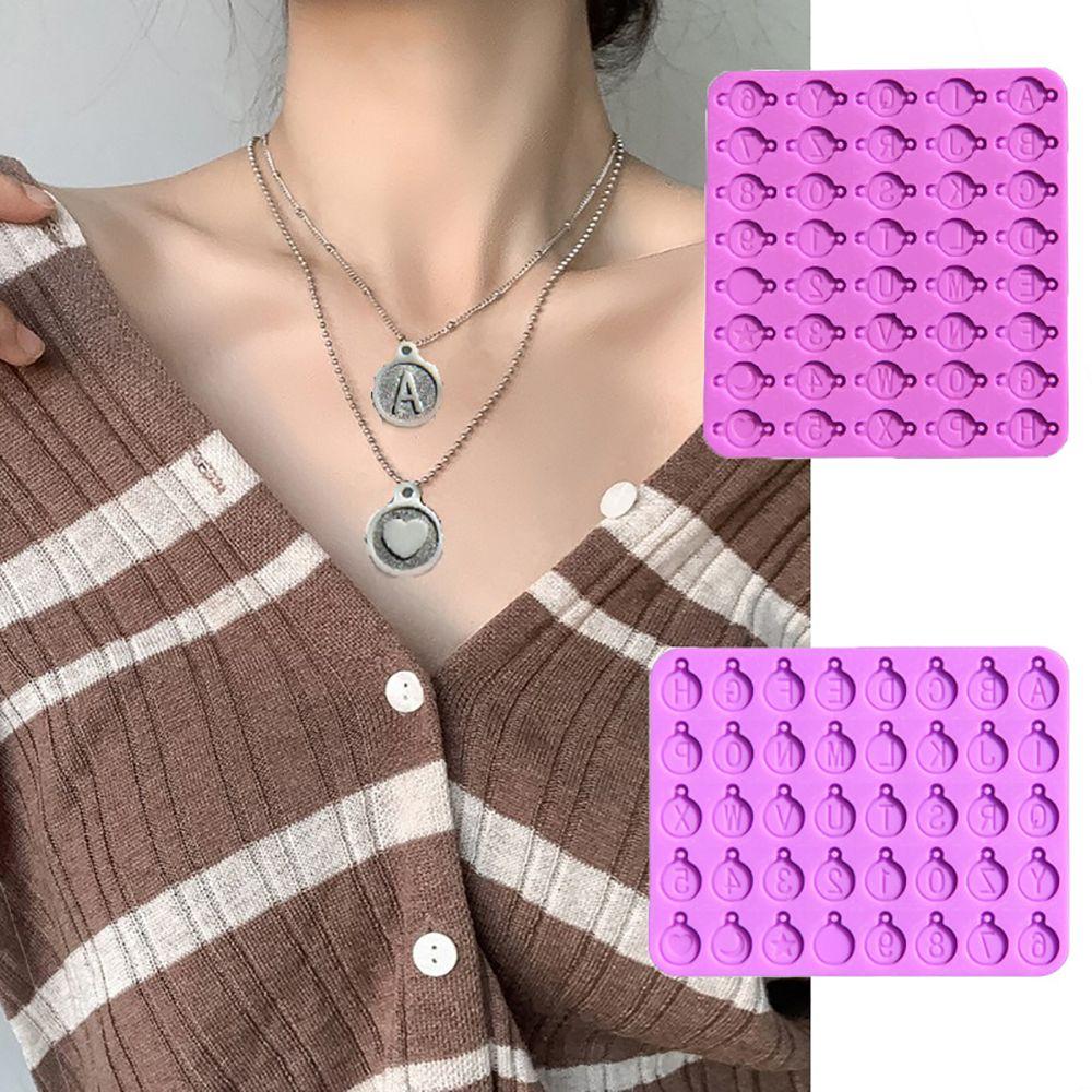 

Инструменты, аксессуары для браслетов, смоляная форма, круглые диски, формы для ожерелья, подвески, буквы, силиконовая форма