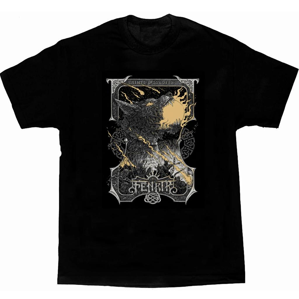 Son of Loki Fenrir Wolf Norse Mythology Ragnarök Unisexs TShirt Short Sleeve Casual 100 Cotton ONeck Tshirt Fashion Streetwear