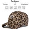 Baseball Print Leopard Stitching Embroidered Love Neutral Gender Women  Men For Caps Spring And Autumn Outdoor Adjustable Casual Hats Sunscreen Hat