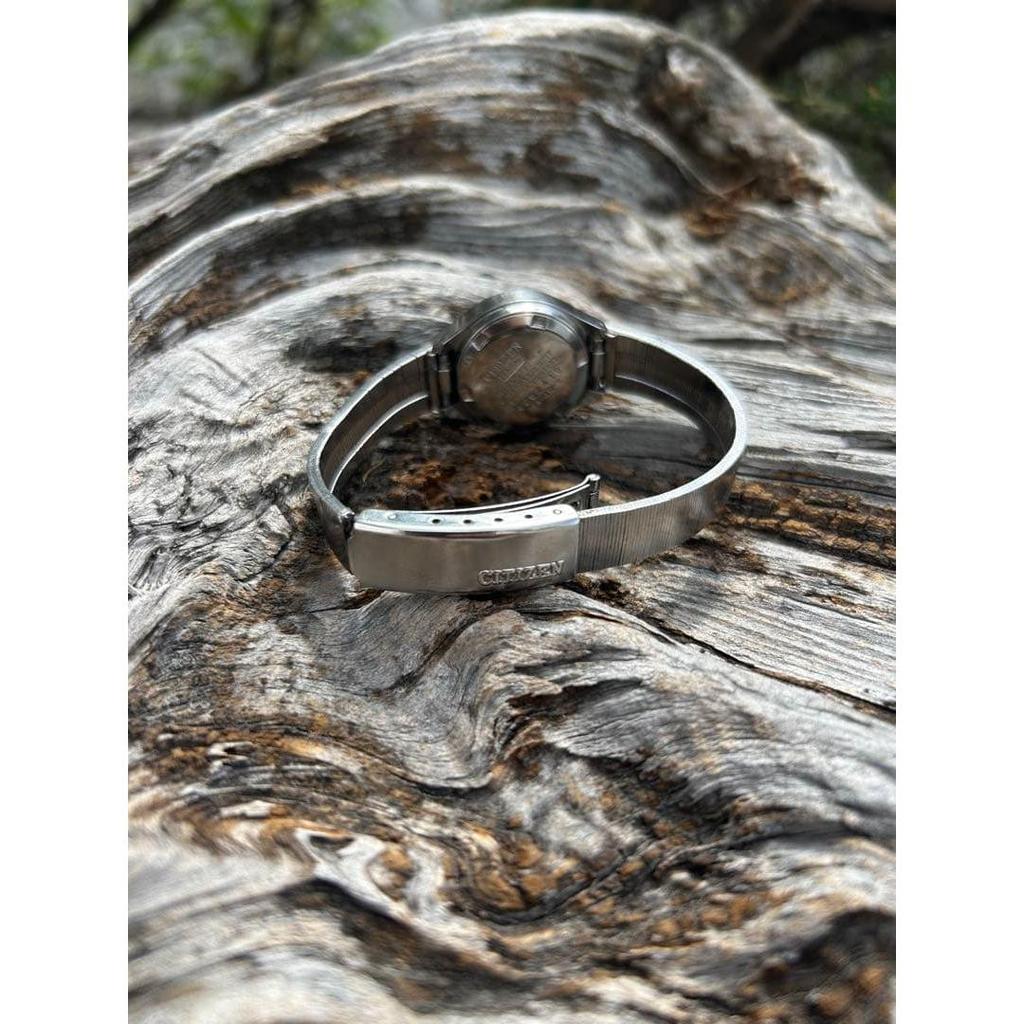Used Vintage CITIZEN Automatic 21 Jewels Cut Glass 1971 Working Condition