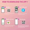 Portable Wireless APP Vibrator Female Wear G Spot Clitoris Stimulator Bluetooth Control Vagina Massager Masturbation Sex Toys for Women Vibrating Egg