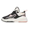 Anta Bastard Fleece lined Mid top Skateboard Shoes Women's Black White Pink 122048903-4