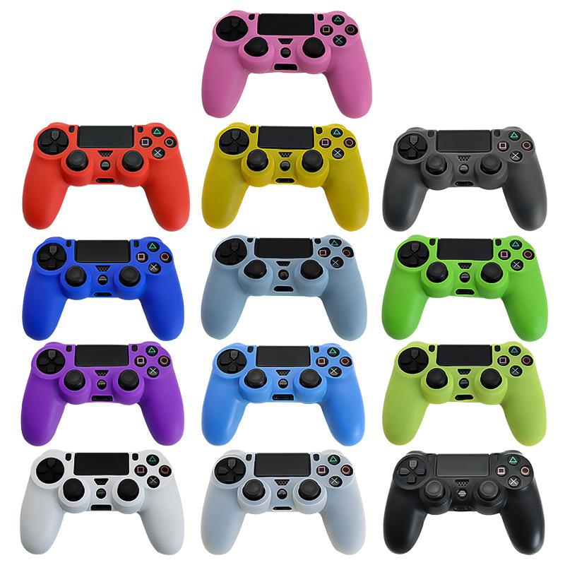 Anti-Slip Silicone Case for PS4 Controller, Sweatproof Protective Grip Cover