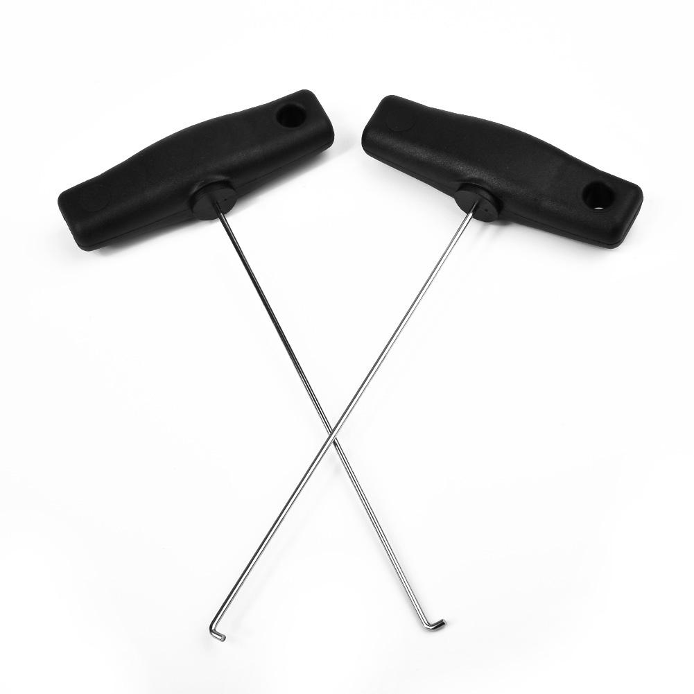 

Выдвижной крючок для снятия приборной панели Mercedes-Benz, выдвижной крючок с Т-образной ручкой, экстракторы для очистки порта кондиционера чёрный