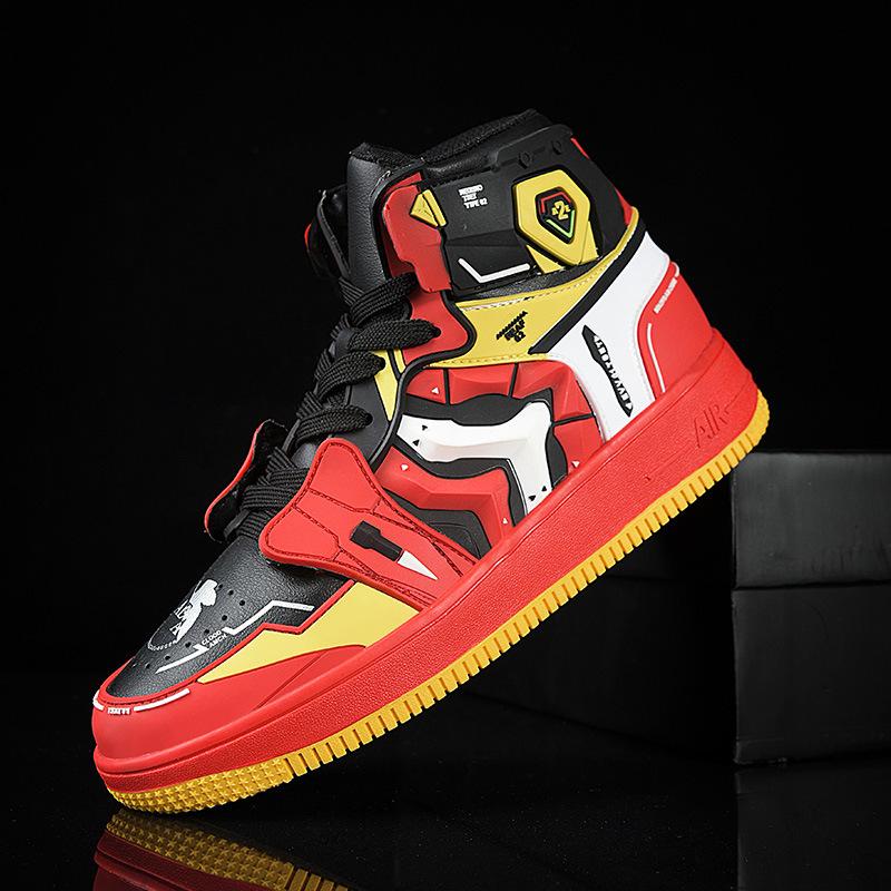 Кроссовки EVA Anime Limited Edition AJ High-Top для пар — мужская повседневная баскетбольная и спортивная обувь
