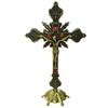  Exquisites Metal Tabletop Crucifix Figurine Unique Stylish Designs Enhances Living Space Enthusiasts Collection