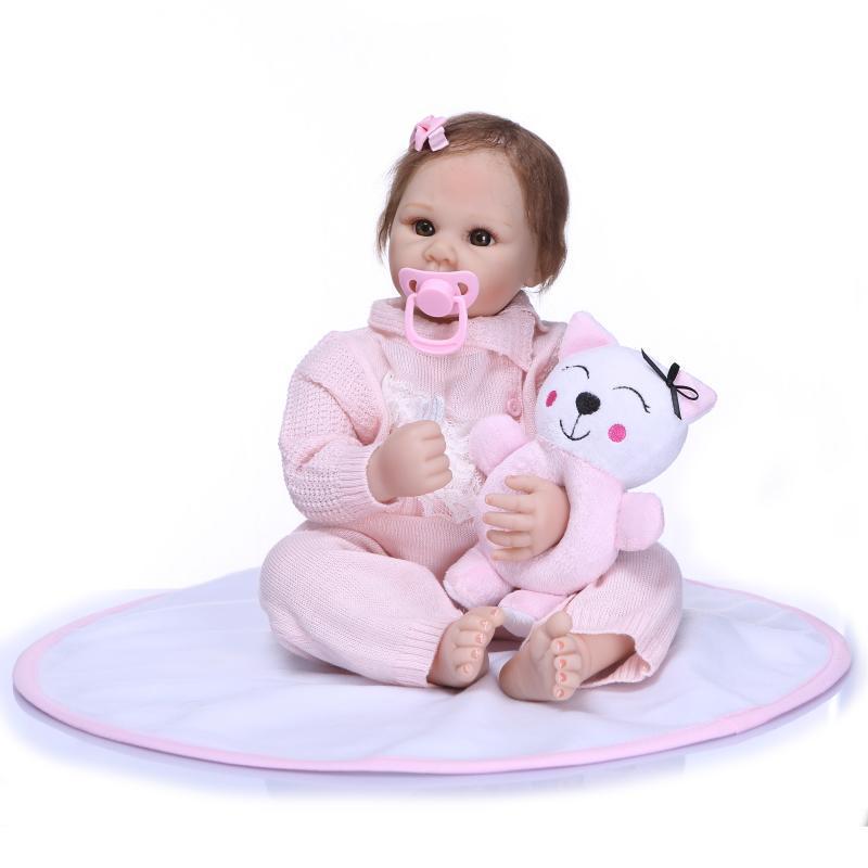 Realistic Baby Doll - Cute Holiday Gift, Hot Selling розовый