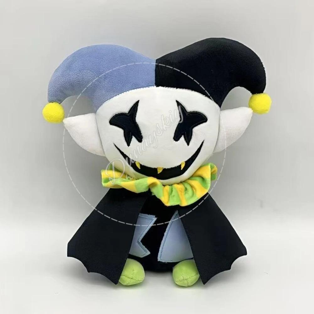 Deltarune Rosa Katze Stofftier Plüschtier Spiel Merchandise Rosa Katzenohren Anime Sitzendes Plüschtier Rosa Kleid Faltenrock Halloween