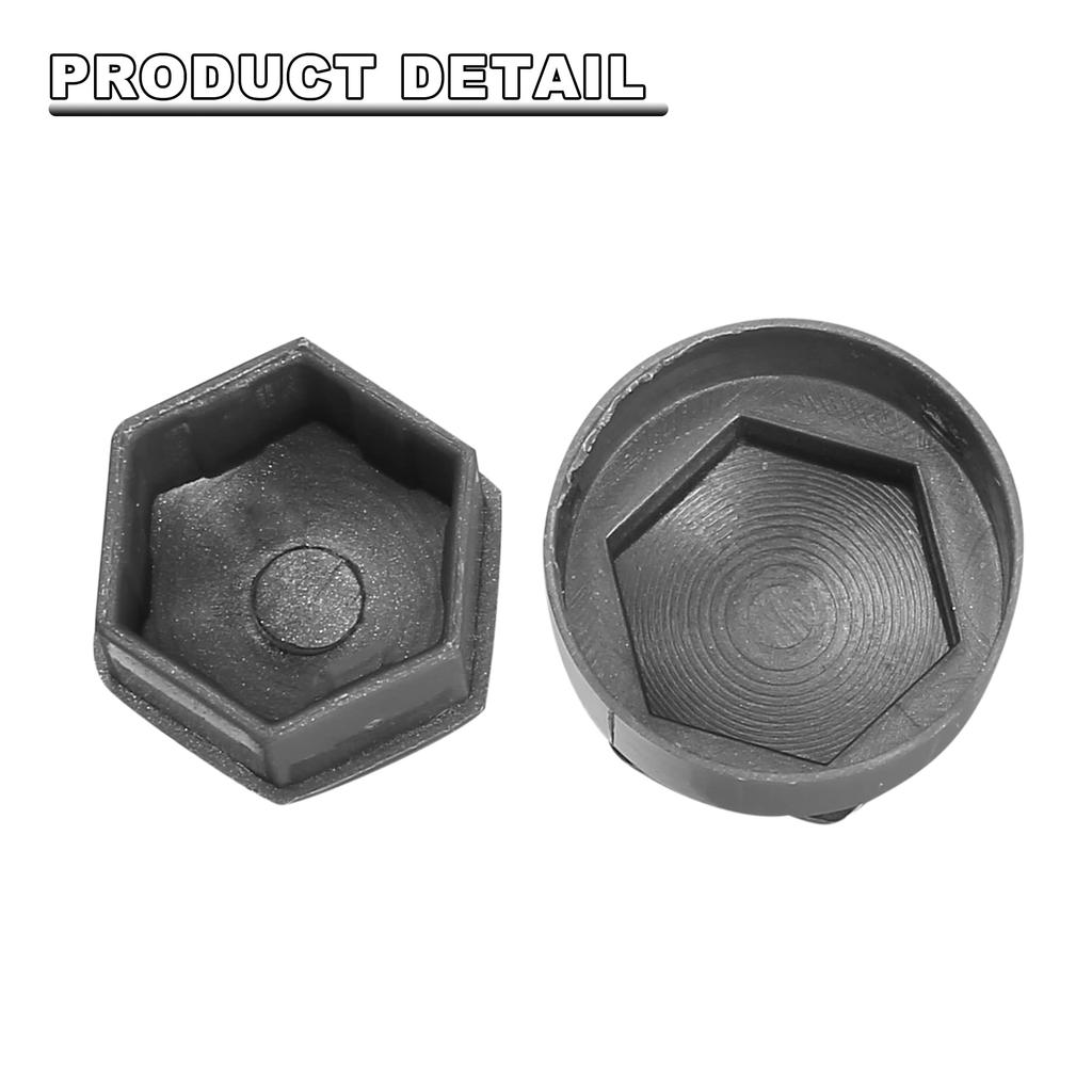 uxcell Wheel Lock Lug Bolt Nut Cover Cap Center Cover Bolt Lock Cap with