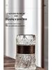 Embossed Glass Water Cup Set for Living Room, High-Temperature Resistant Teaware for Coffee or Beer
