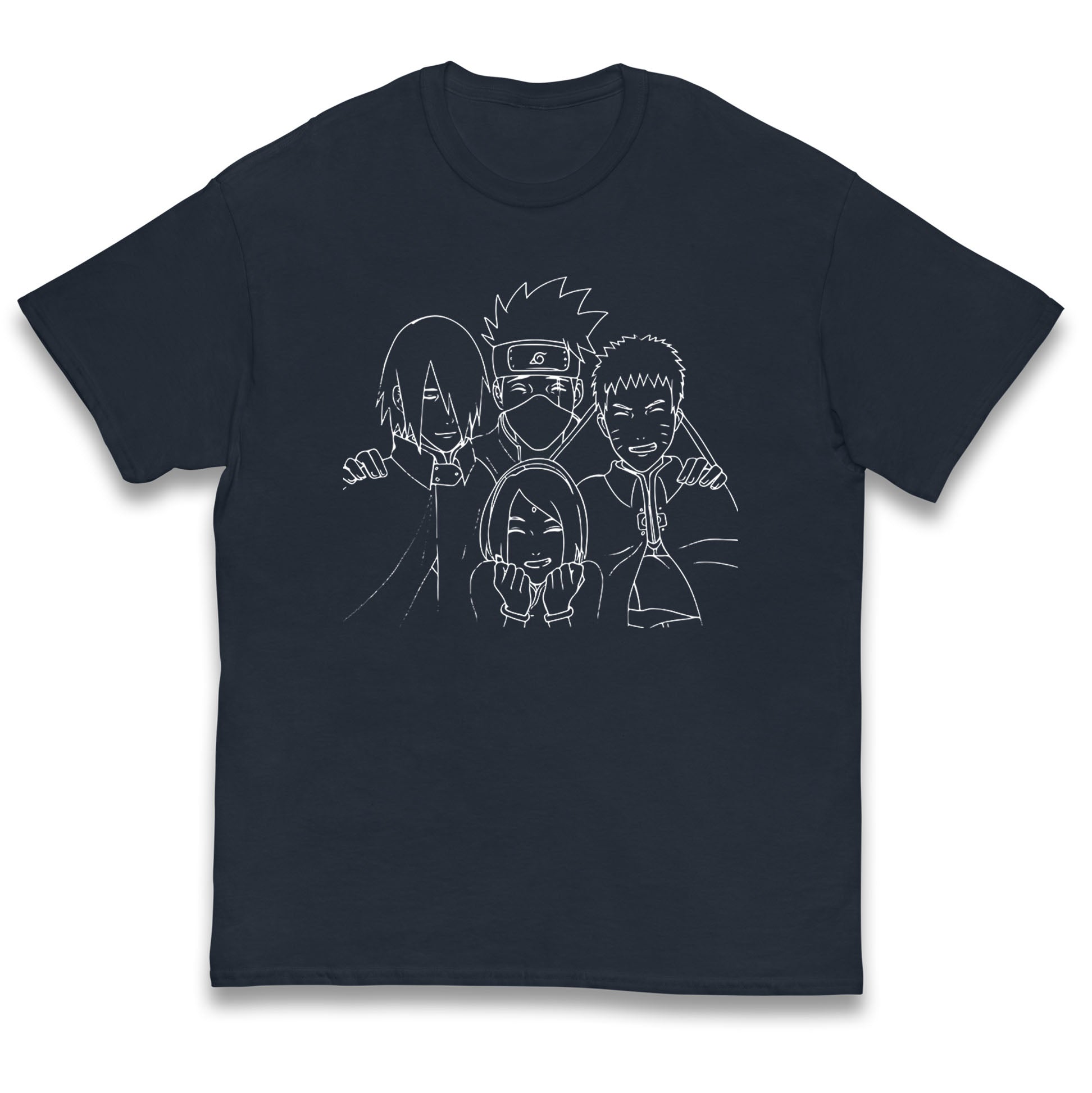 Детская футболка Naruto Shippuden Сакура Харуно, Саске Учиха, Какаши Хатаке, Топ Наруто 110