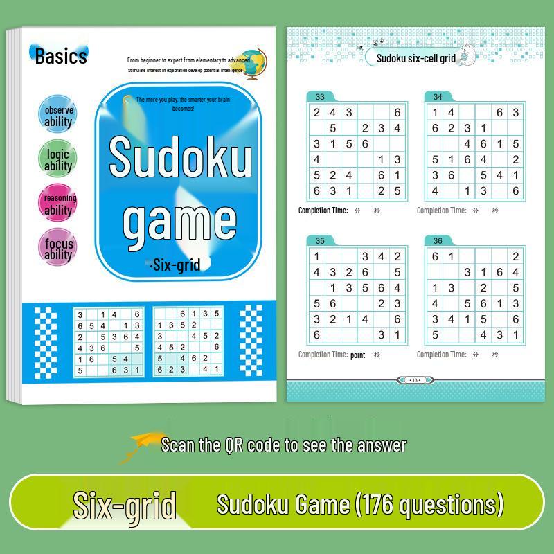 Free Shipping: Children's Maze Training Book - Fun Educational Game for Developing Thinking and Attention Skills In Elementary Students