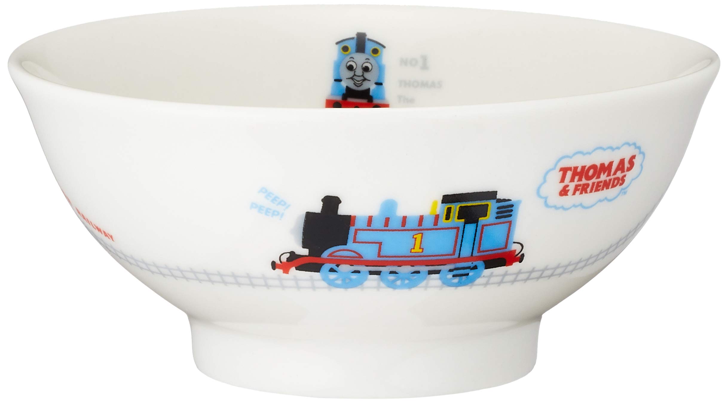 

Миска для риса Tank Railroad 662110 «Паровозик Томас» белый