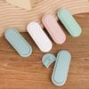 1pcs Children's Drawer Safety Latch Cabinet Door Protection Baby Anti Pinch Hand Invisible Lock Opposite Door Wardrobe Lock
