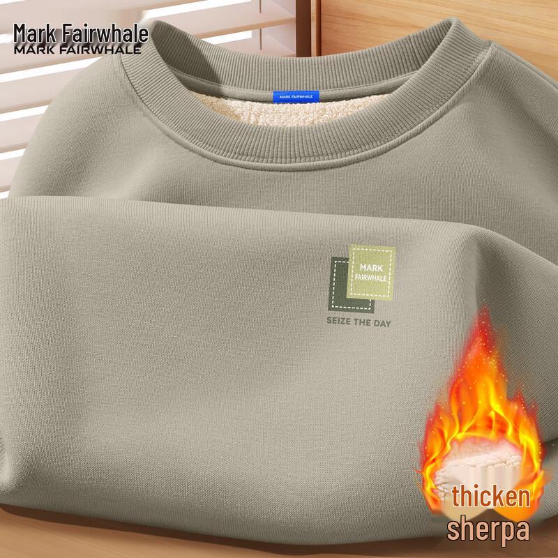 

Mark Fairwhale Men s Lamb Fleece Pullover Sweatshirt 3XL