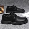 Shoes Autumn and Winter New Casual Shoes Black Business Small Leather Shoes Waterproof Martin Boots Low-top Shoes