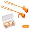 1 Pair Comfort Corded Ear Plug Waterproof Waterproof Earplug Swimming Earplugs  Outdoor Water Sports