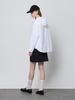 Luvm Unisex Hoodie Zip Up_White