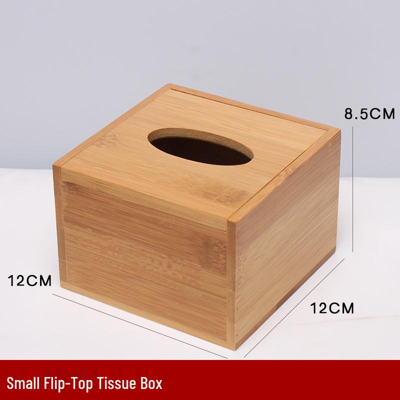 Custom Printed Wooden Napkin and Tissue Box for Restaurants and Hotels