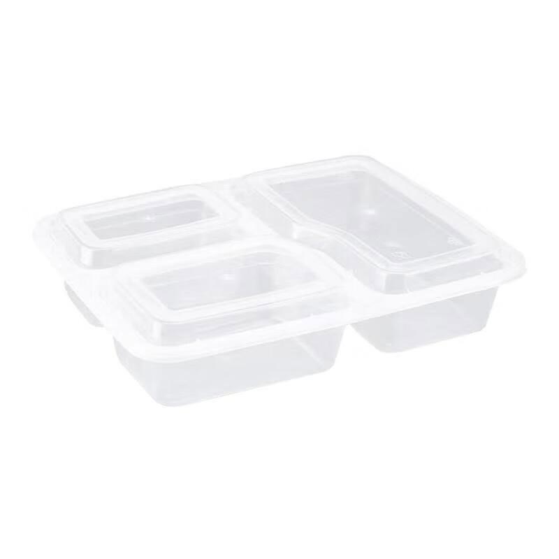Anju Xiansen 3-Compartment Plastic Takeaway Boxes