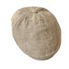 Simple Solid Color Cotton Linen Neutral Casual Beret For Autumn Casual Looks