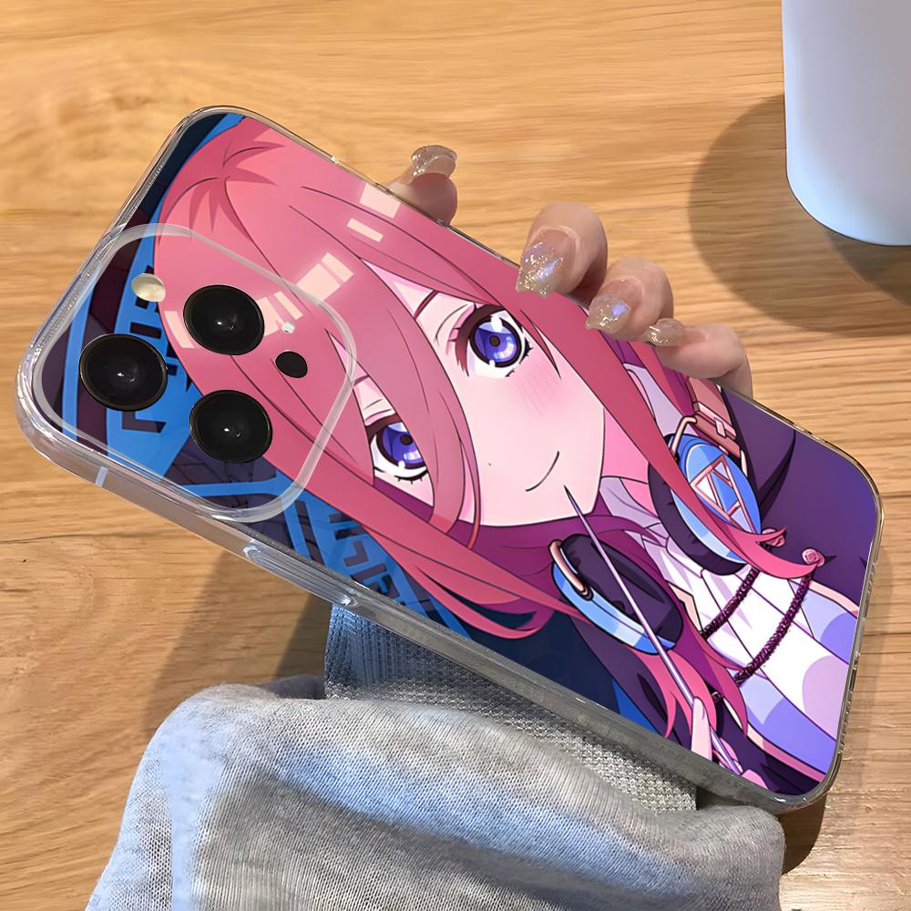 

Anime The Quintessential Quintuplets Phone Case For IPhone 17 Pro Max 16 15 14 Pro Max 13 11 Xs Xr 8 7Plus Transparent Cover iPhone 13