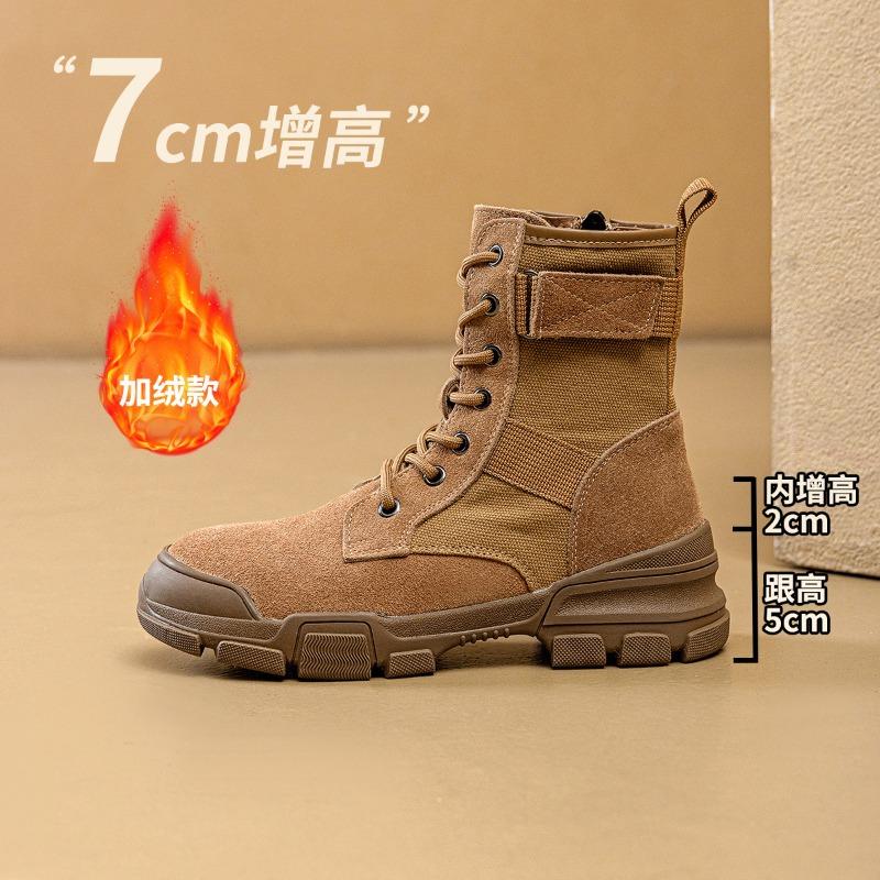 Martin Boots Women's New Outdoor Hiking Hiking Shoes Travel Desert Boots Summer Platform Tooling Short Boots