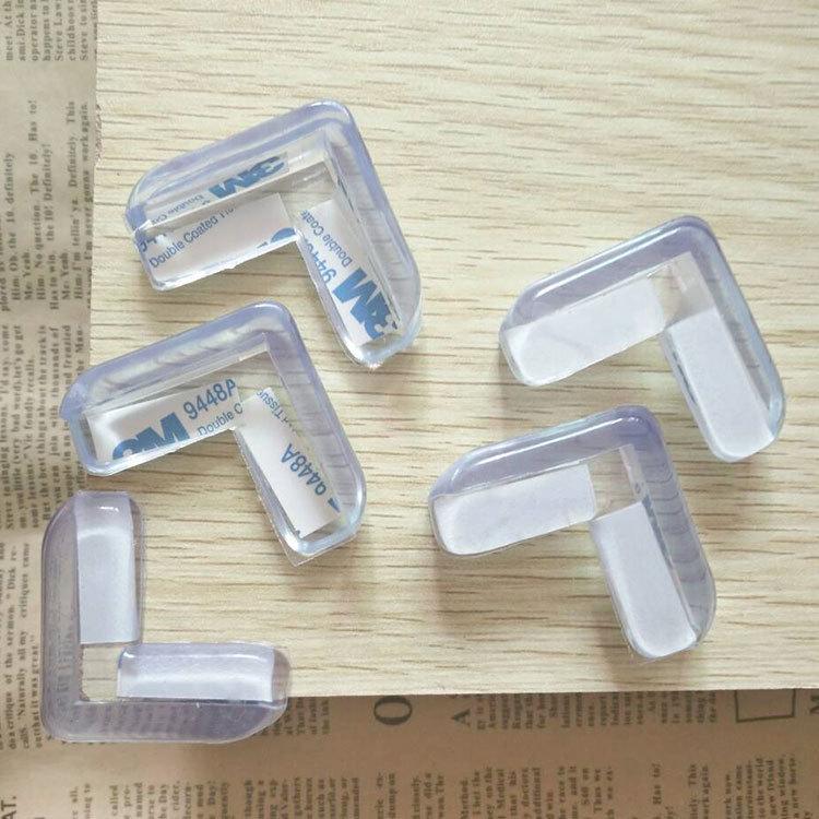 Children's Transparent Silicone Corner Protectors - Cute Anti-Bump Table Padding