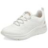 Skechers Arch Comfort Women White Low Top Running Shoes Comfortable Versatile 117561-WHT