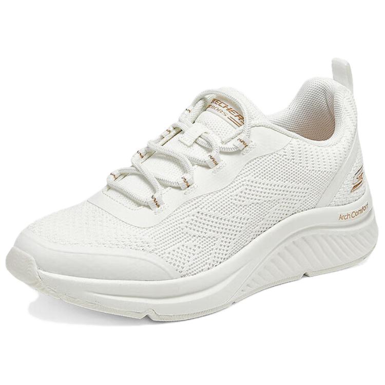 Skechers Arch Comfort Women White Low Top Running Shoes Comfortable Versatile 117561-WHT