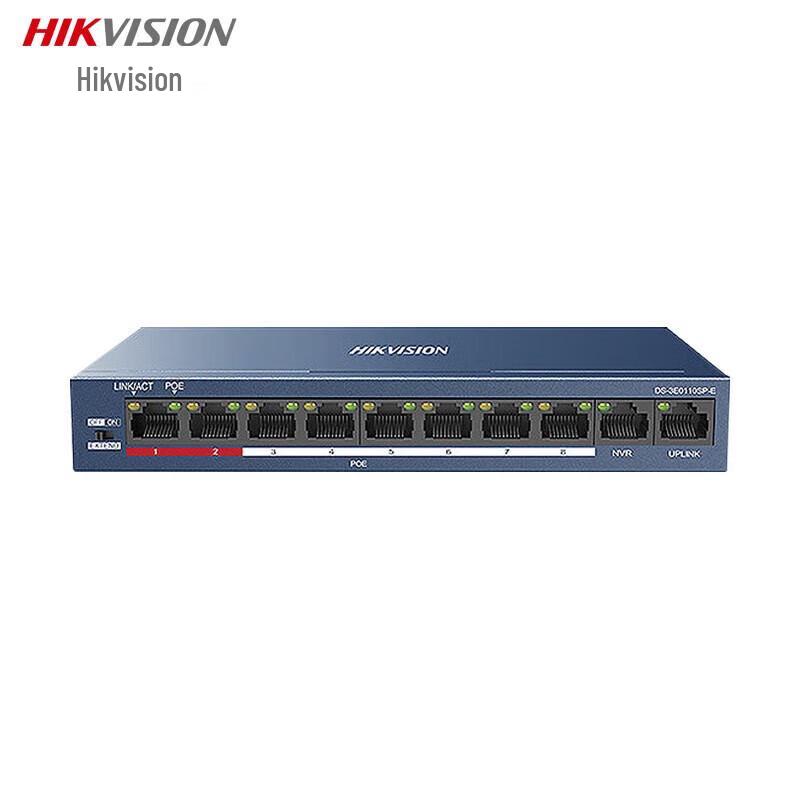 

Hikvision Desktop Fast Ethernet Low-Power PoE Switch