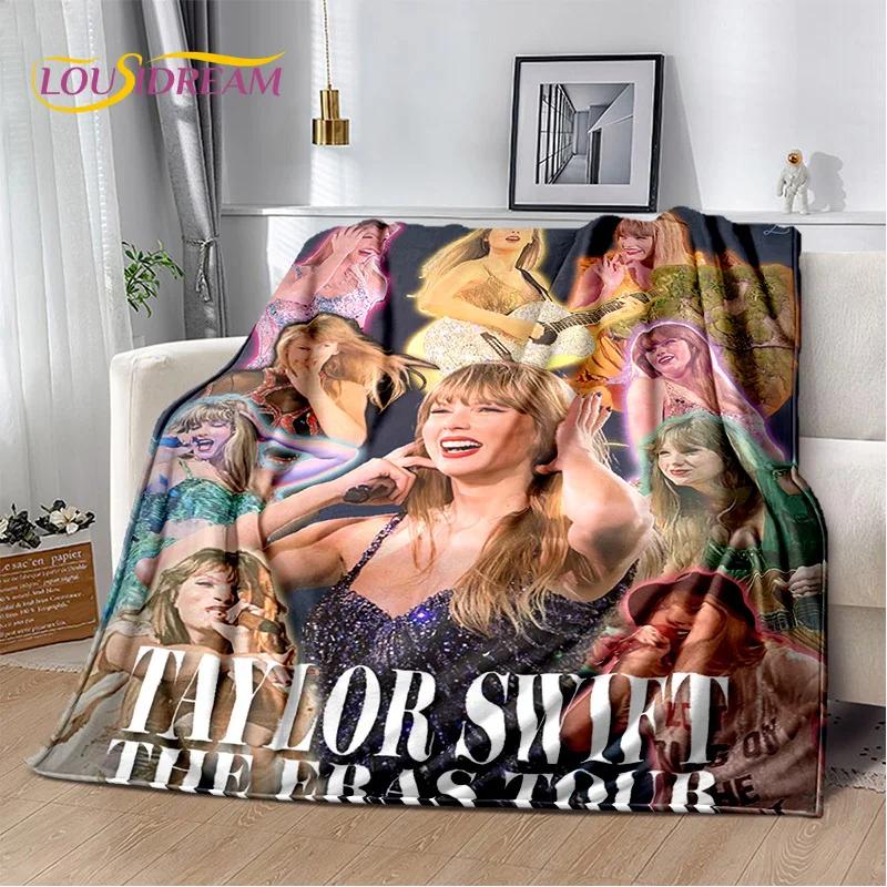 3D Taylor-r Singer T-Swizzle Decke, Weiche Überwurfdecke für Zuhause Schlafzimmer Bett Sofa Picknick Reise Büro Abdeckung Kindergeschenk Geschenk
