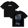Französischer Sänger Tiakola M3LO Album T-Shirt Unisex Hohe Qualität Reine Baumwolle T-Shirt Retro Lässig Hip Hop Streetwear Kleidung Unseix