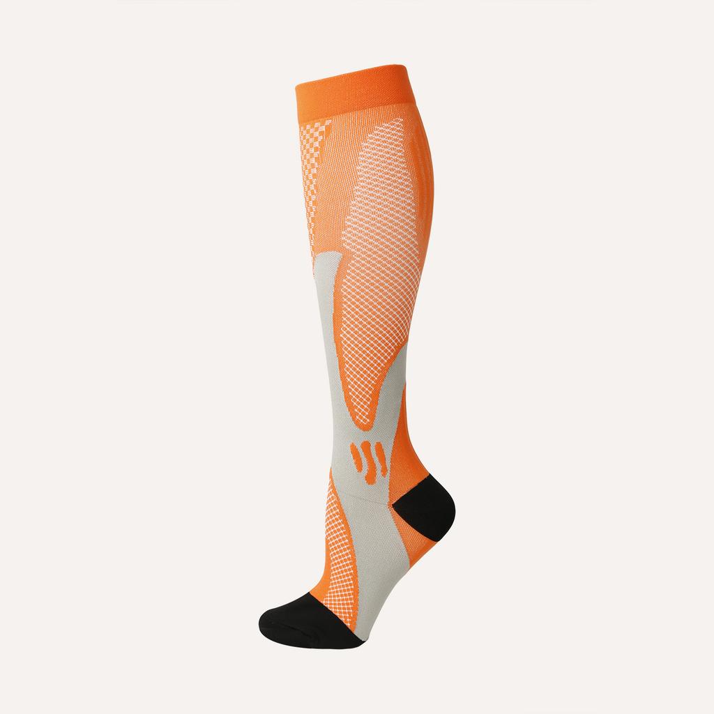 Nylon Pressure Socks Running Sports Socks Men'S And Women'S Cycling Stockings Football Socks Outdoor Compression Socks