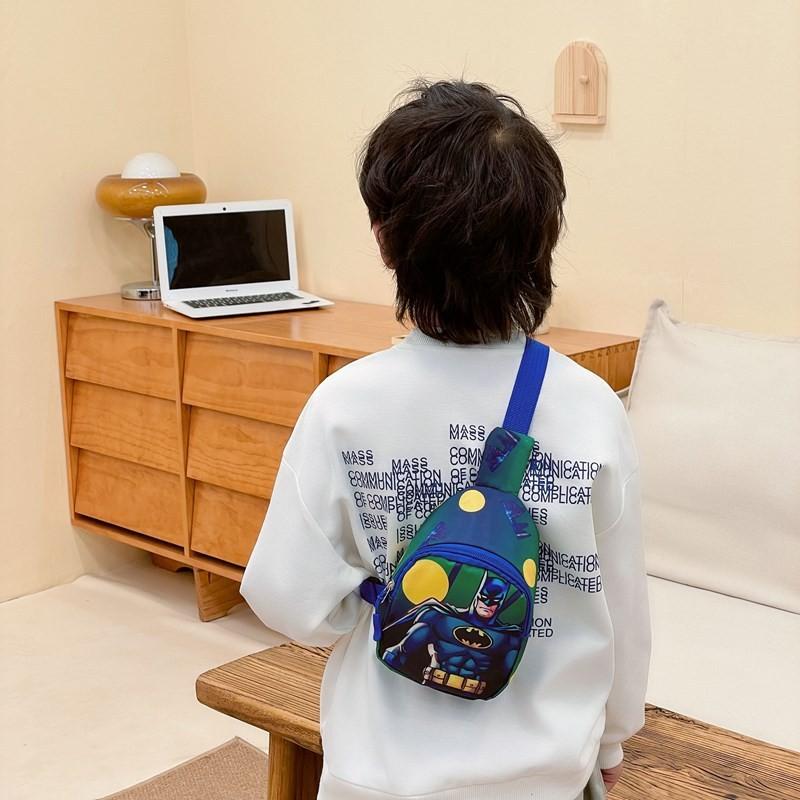 Avengers Printed Superhero Crossbody Bag Kids Cartoon Outdoor Gift Casual