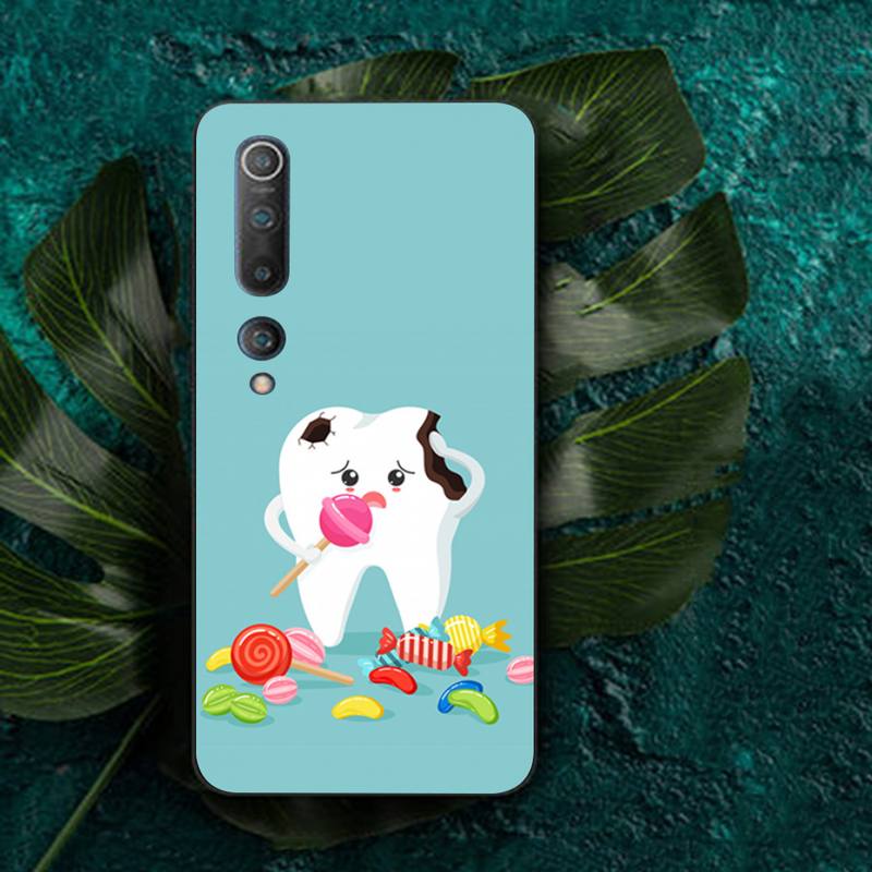 YNDFCNB Dental Implant Dentist Dental Teeth Pattern Phone Case for RedMi Note 4 5 7 8 9 Pro 8T 5A 4X Case