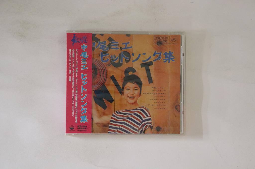 CD MIE NAKAO - Hit Song Shu  PCD1559 P-VINE 1997 Japan Obi Japanese Enka/Traditional Used