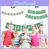Vibrant Soccer Football Theme Party Decor Happy Birthday Banner For Special Celebrations