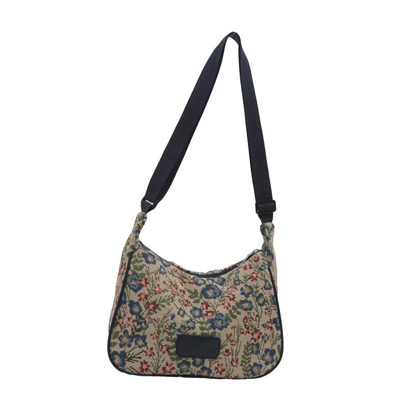 Foreign Style Underarm Niche Literary Niche Shoulder Fashion Bag Women  New Tote Bag Only Beautiful Women Bag