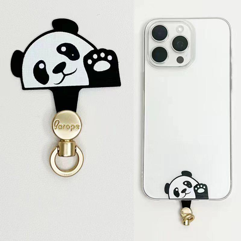 1PC Non-Woven Cartoon Lanyard Spacer 360 Degree Rotation Lanyard Clip Waterproof Multi-Style