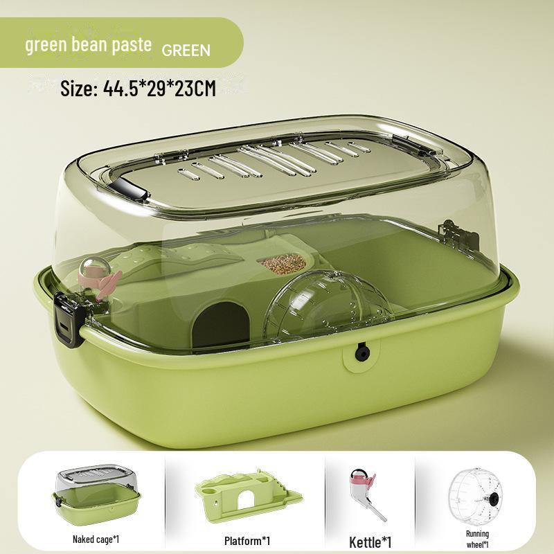 Acrylic Skylight Hamster Cage Castle - Indoor Full Set