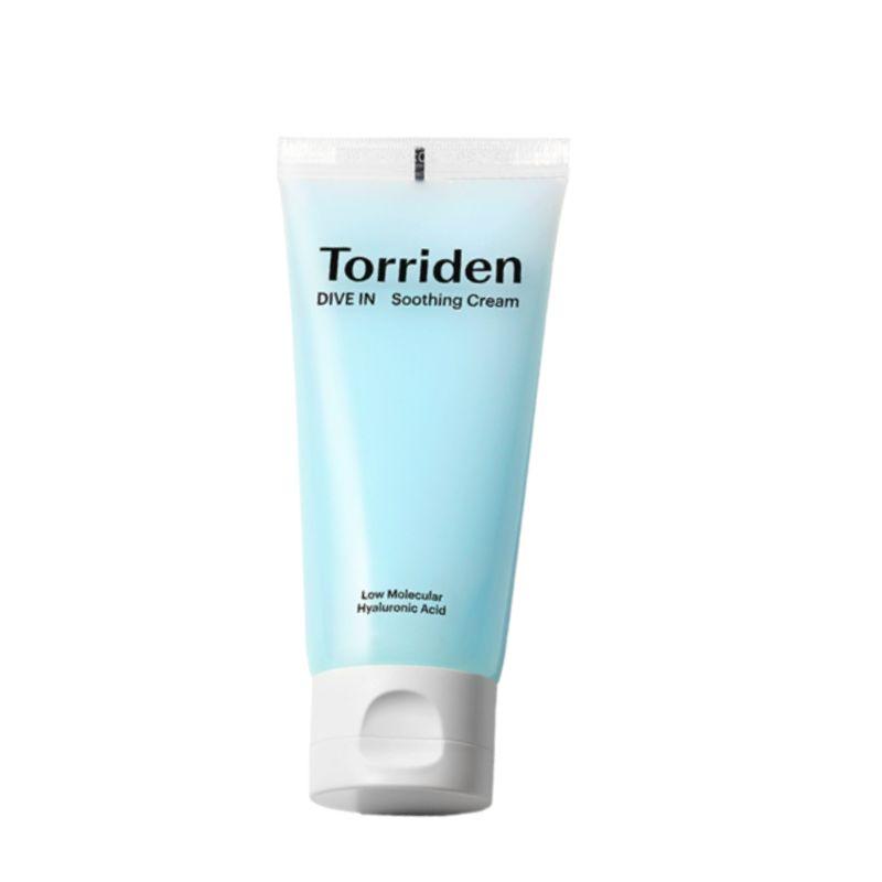 Torriden DIVE-IN Low Molecular Hyaluronic Acid Soothing Cream 100ml – Deep Hydration Gel Cream (Tube Type)