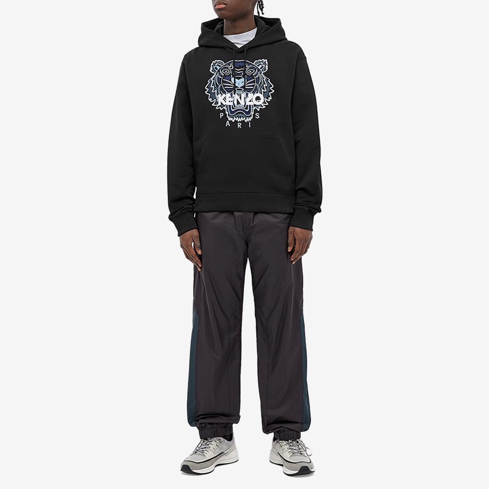 Kenzo Sudaderas Clásicas con Cabeza de Tigre para Hombre Color Negro con Capucha Peso Moderado FB55SW3104XA-99