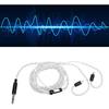 Earphone Cable, for IE100 Pro, for IE400 Pro, for IE500 Pro Headphone Sound Wire 1.2m / 3.94ft Headphone Upgrade Replacement Cable 3.5mm Stereo Plug