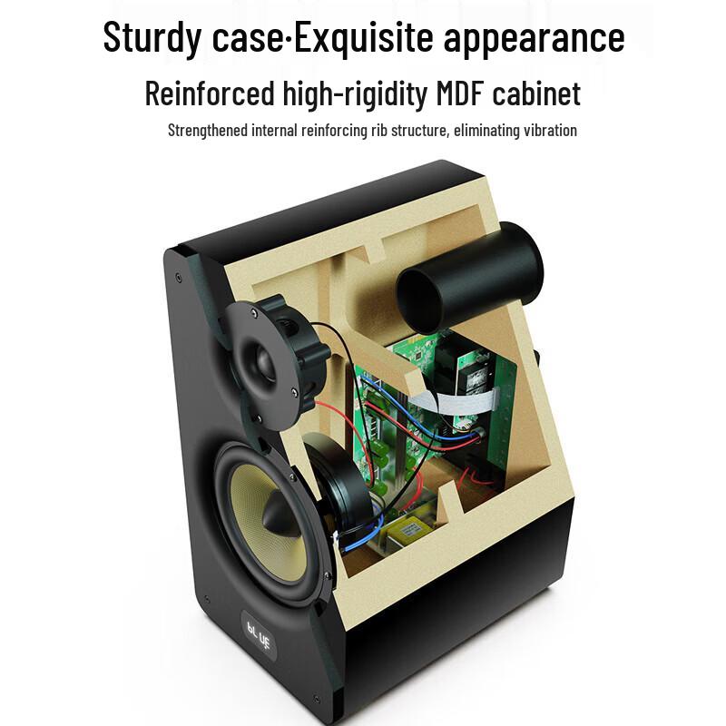 SANSUI HiFi 2.0 Bookshelf Speaker System with Karaoke (CN version)