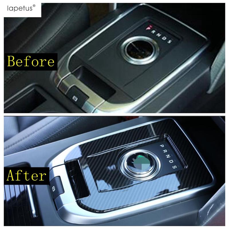 Zentraler Schaltwählhebel Panel Rahmen Dekoration Abdeckung Zierleiste Für Land Rover Discovery Sport 2015 - ABS Zubehör Interieur