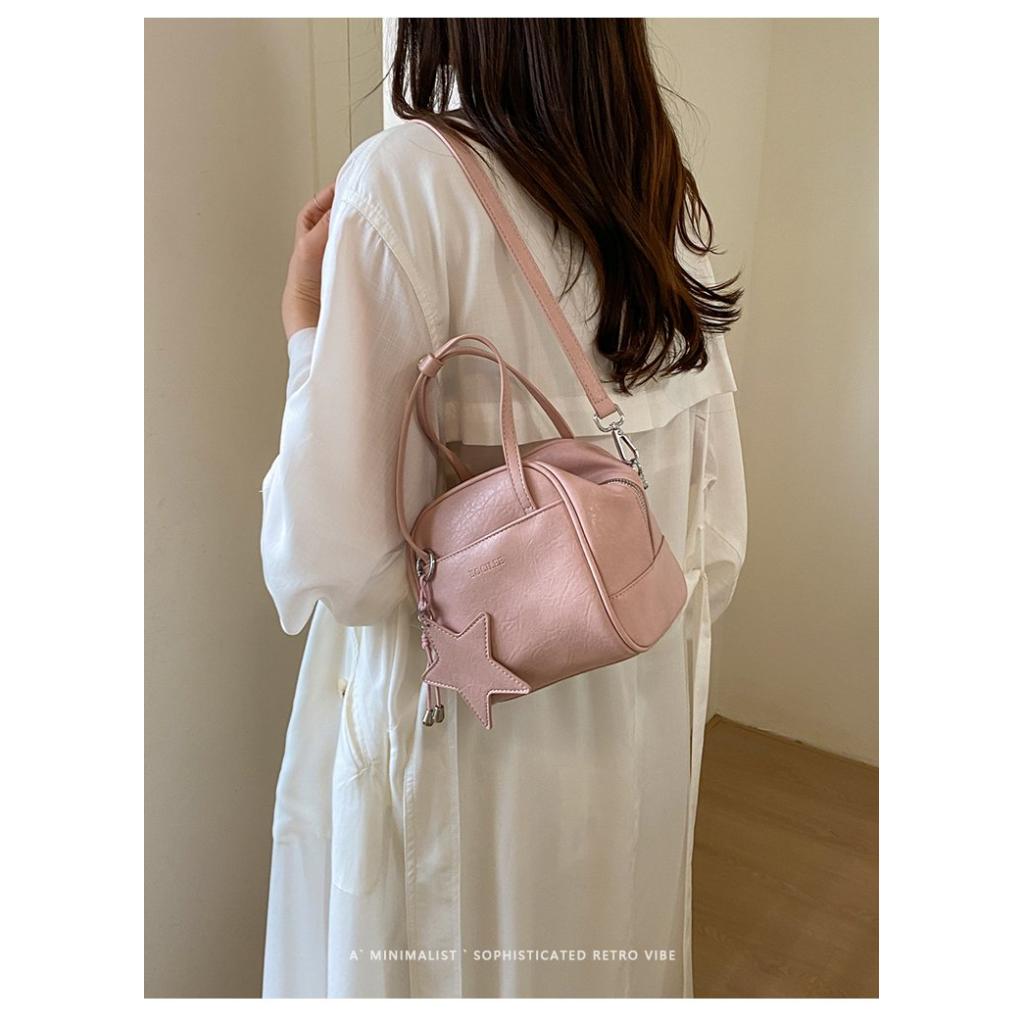 Xeie Thuk Crossbody Bag Women PU Adjustable Strap Daily Casual
